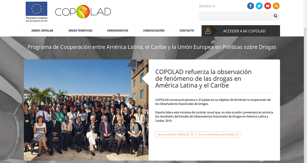 Rediseño de la web copolad.eu